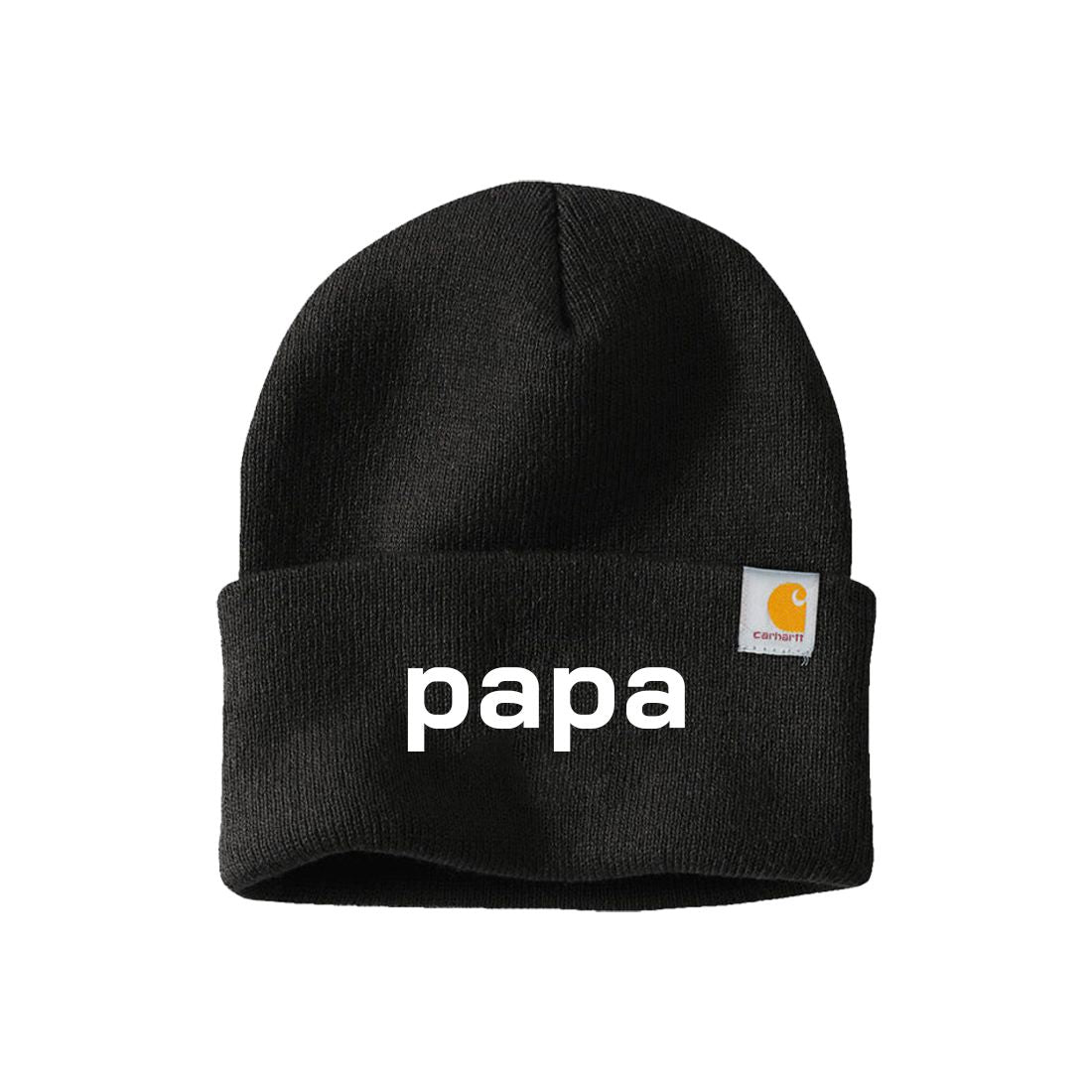 Black Cuffed Beanie U682548