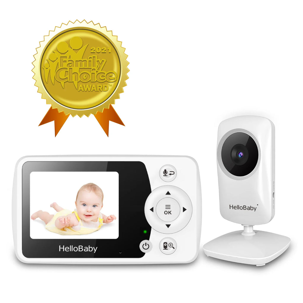 Baby Monitor with Camera and Audio, 2.4" LCD R581