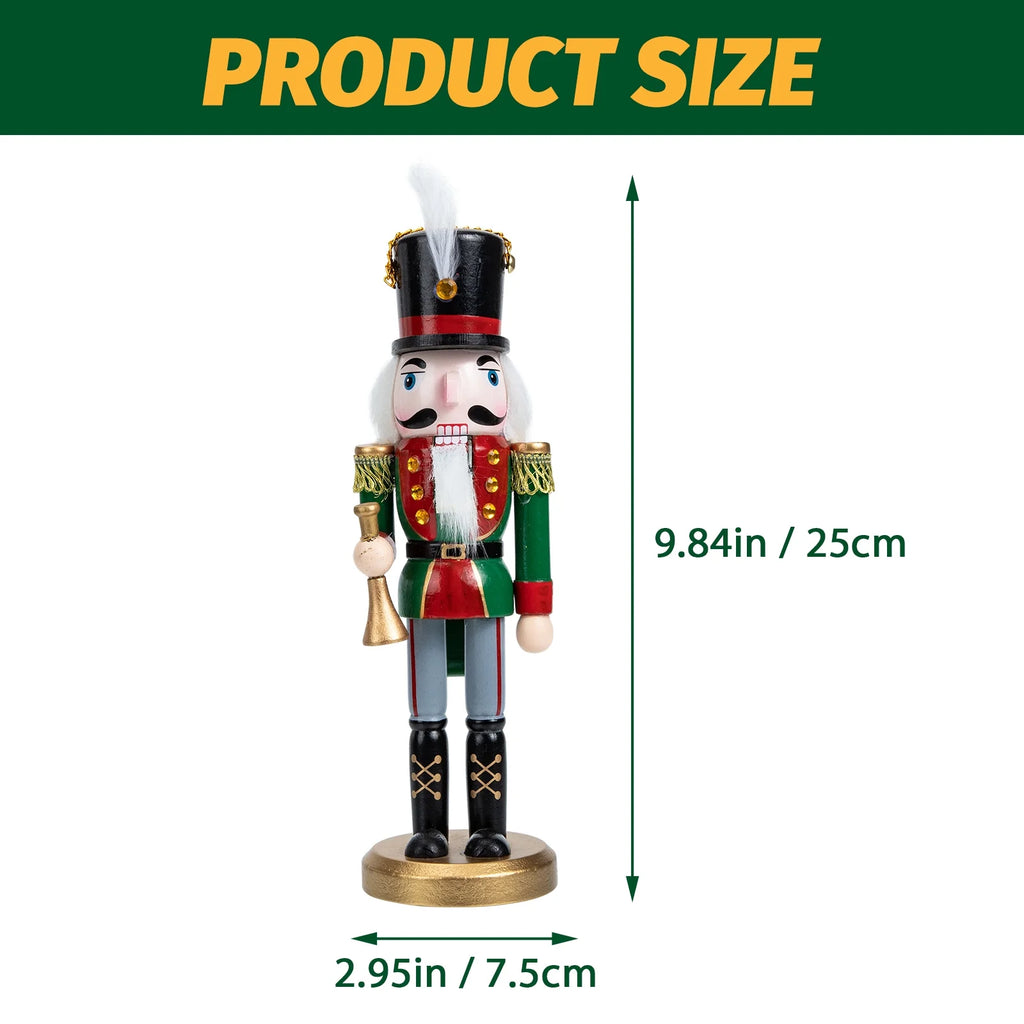 3 Pieces Nutcracker Wood Decor C3650