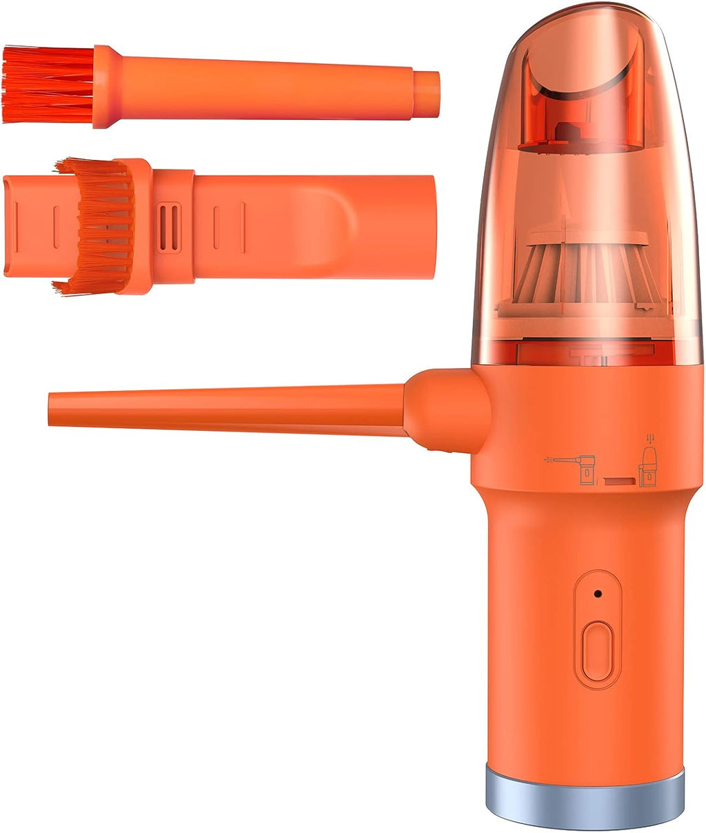 Cordless Air Duster & Vacuum 2-in-1, 60000RPM, Blue N91446
