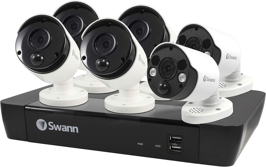 8 Camera 8 Channel 4K Ultra HD POE NVR Security Camera System Q4967