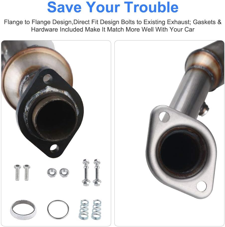 Catalytic Converter for Honda Element 2.4L L4 2003-2011 Direct-Fit Stainless Steel C730