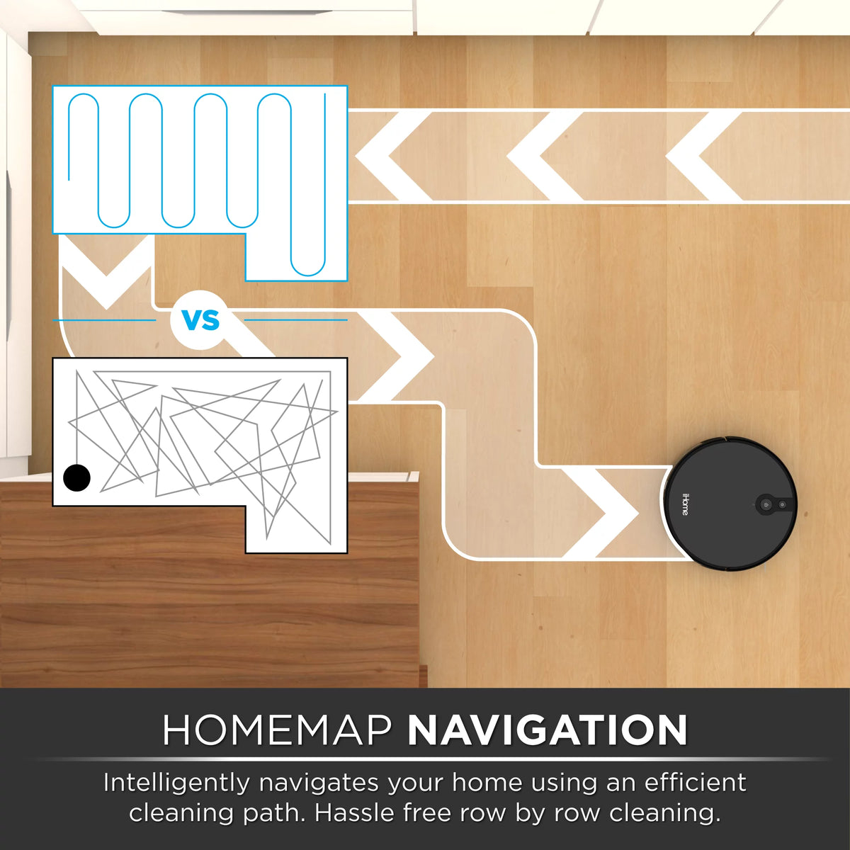 Robot Vacuum with Mapping Technology X805