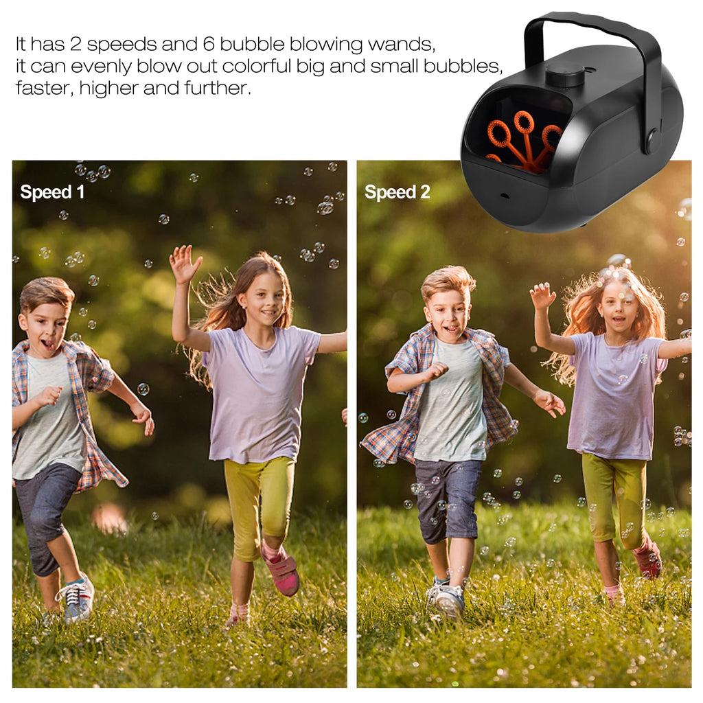 Portable Automatic Bubble Machine L955