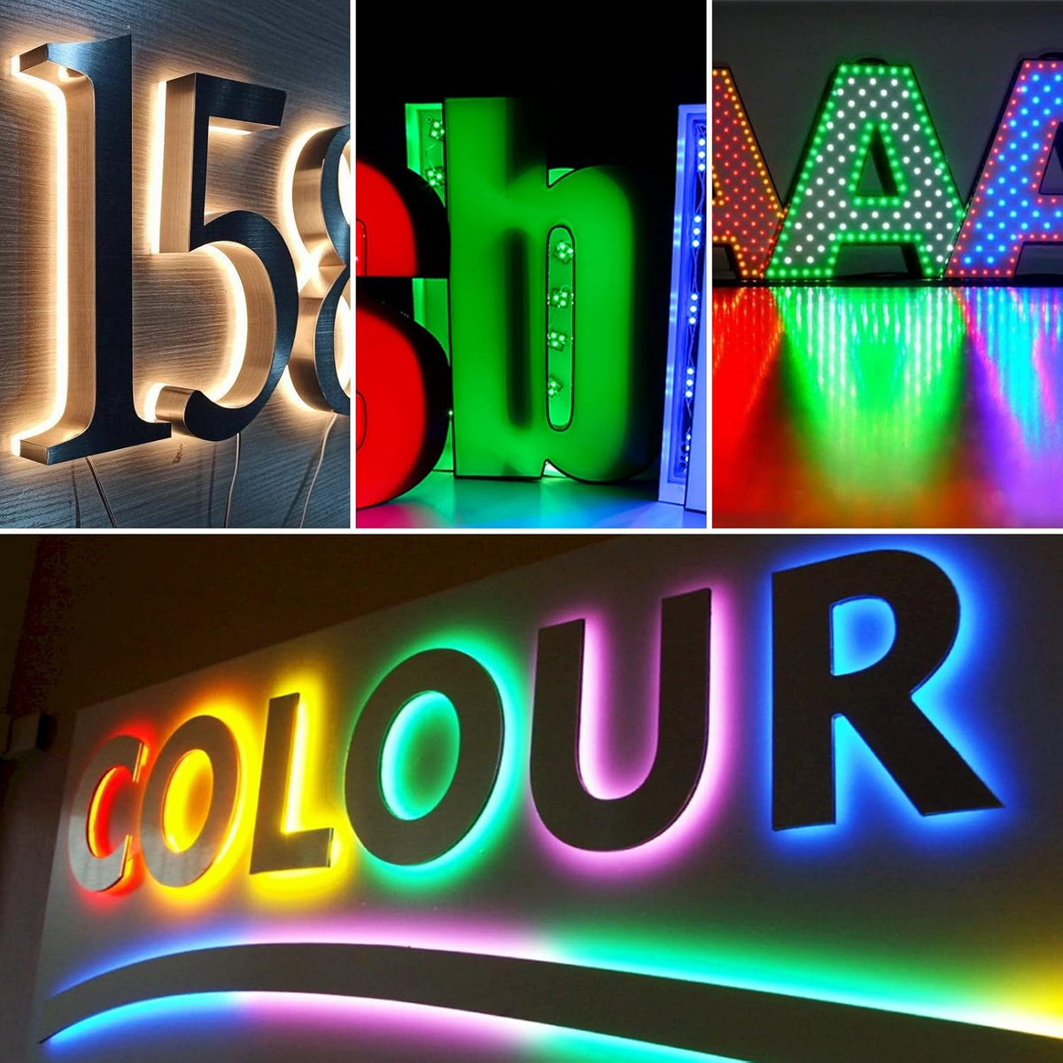 200Pcs Waterproof RGB LED Module Light for Storefront Signs G305283