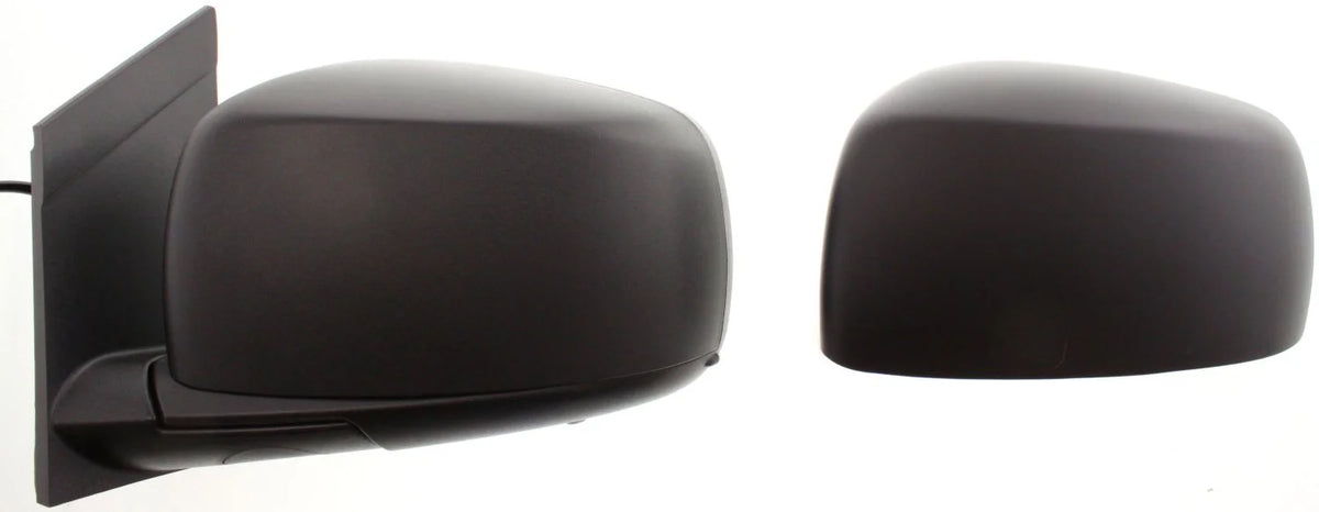 Left Driver Side Heated Paintable Textured Black Mirror O18730