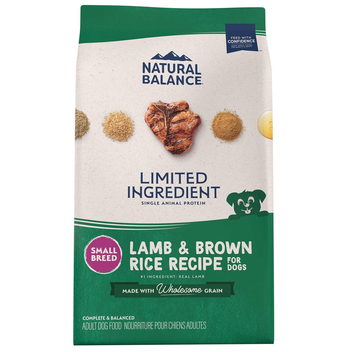 Limited Ingredient Lamb & Brown Rice Dry Dog Food K8663