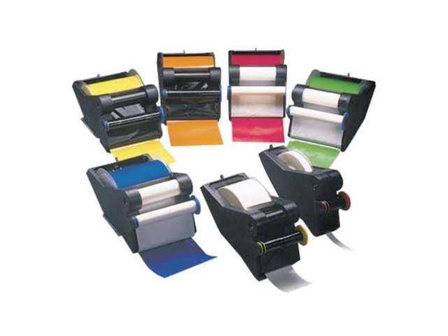 Black/White Label Printer Tape Cartridge, 90 Roll N33161