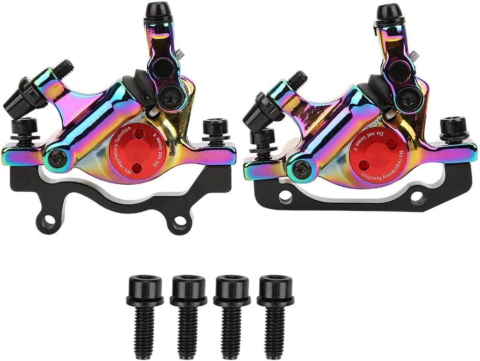 Hydraulic Disc Brakes Levers Calipers Front Rear Brake Set Pack of 2 P7411