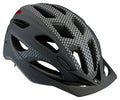 LED Lighted Bike Helmet with Reflective Design, Matte Black F711400