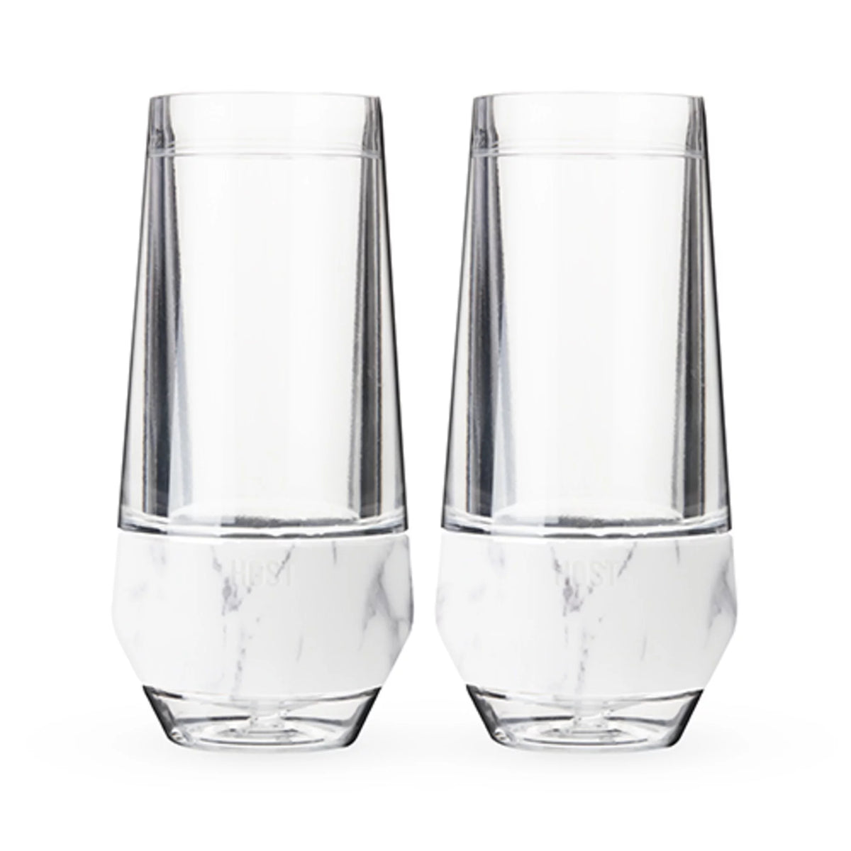 Champagne Freeze Double-Walled Stemless Wine Glasses, 9 Oz, Set of 2 U37435