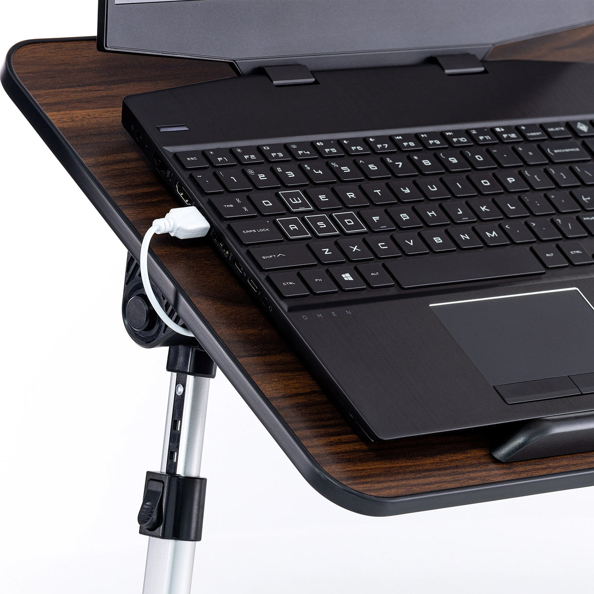 Brown Large Wood Top Lap Desk with Dual Cushion S447900