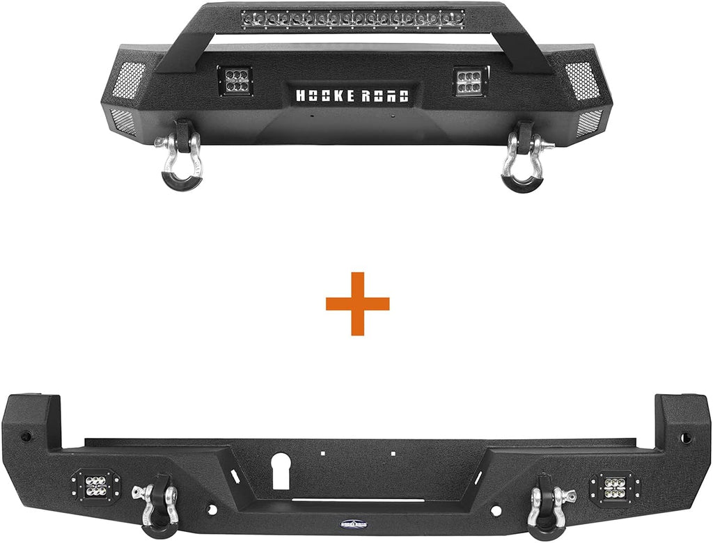 Stubby Front Bumper & Full Width Rear Bumper Kit for Toyota Tacoma 3rd Gen V5700