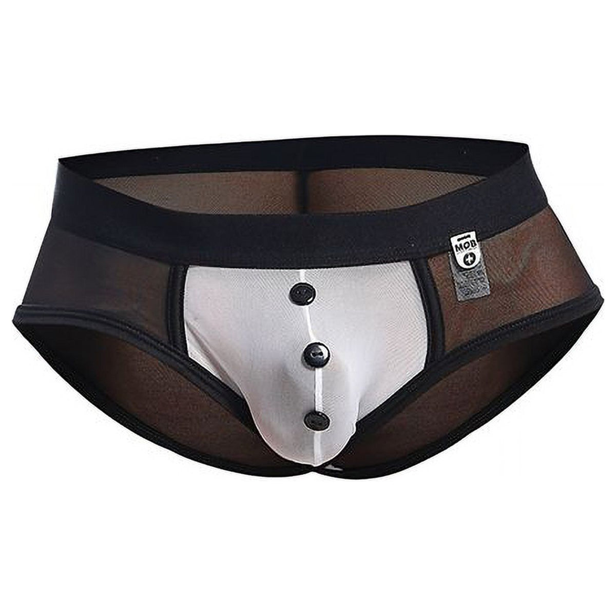 Black/White Sm Bow Tie Brief T360