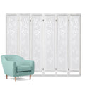 6 Panel Wooden Folding Room Divider Z415380
