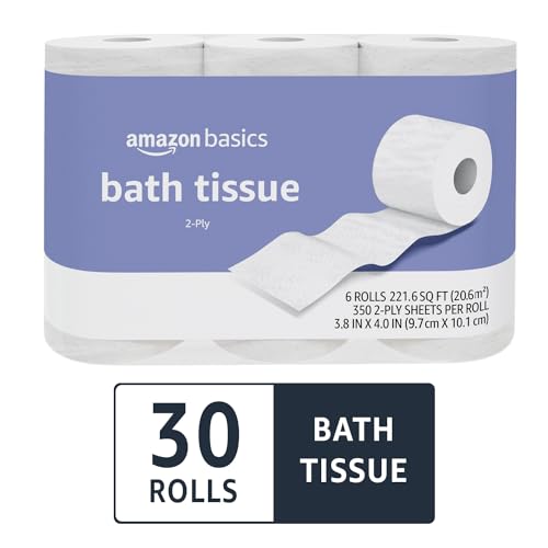 2-Ply Unscented Toilet Paper, 30 Rolls Q402449