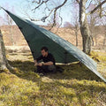 Olive Green Waterproof Rainfly Tarp Tent Shelter W873161
