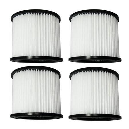 Four 4X Wet/Dry Vacuum Cartridge Filter J713