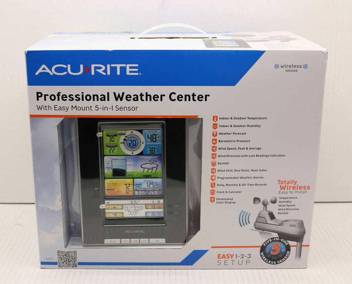Professional Weather Center with 5-in-1 Sensor Z437922