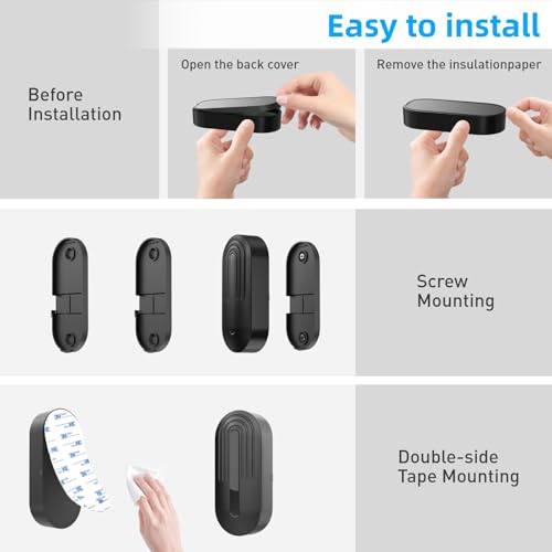 Wireless Door Sensor Chime 500 FT Range 26 Chimes 2 Sensors 1 Receiver B57251