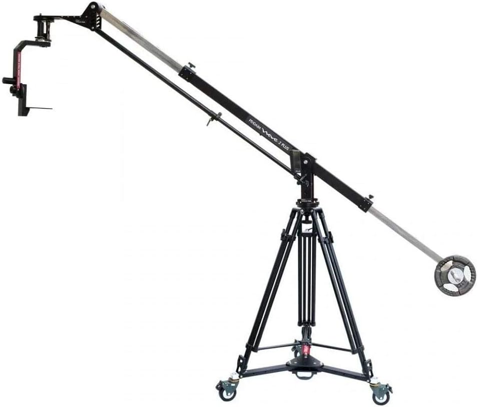 10' Telescopic Jib Arm Crane with Motorized Pan Tilt Head F820219