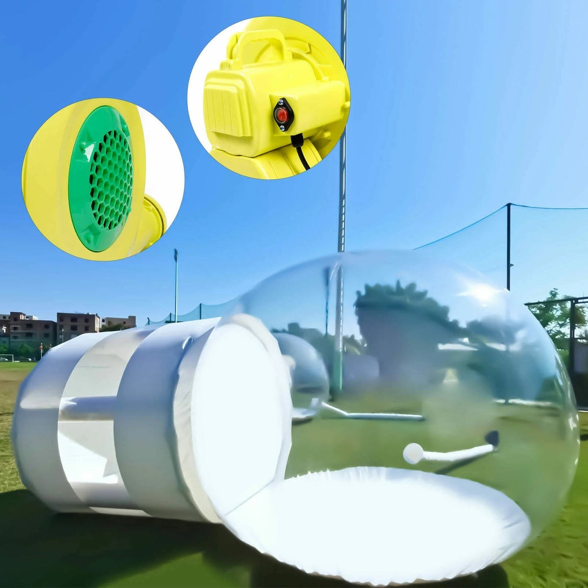Inflatable Transparent Bubble Tent with Blower T997399