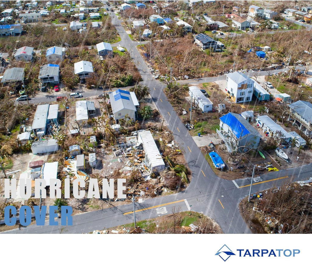 Blue Waterproof Poly Tarp E19901