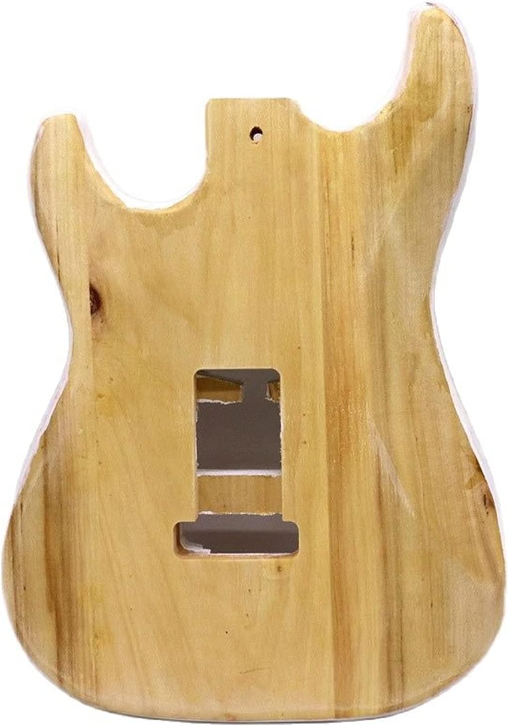 White Poplar Wood Electric Guitar Body Q806