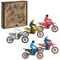5-Pack 1:24 Scale Die-Cast Motorcycles with Rider Figure C957938