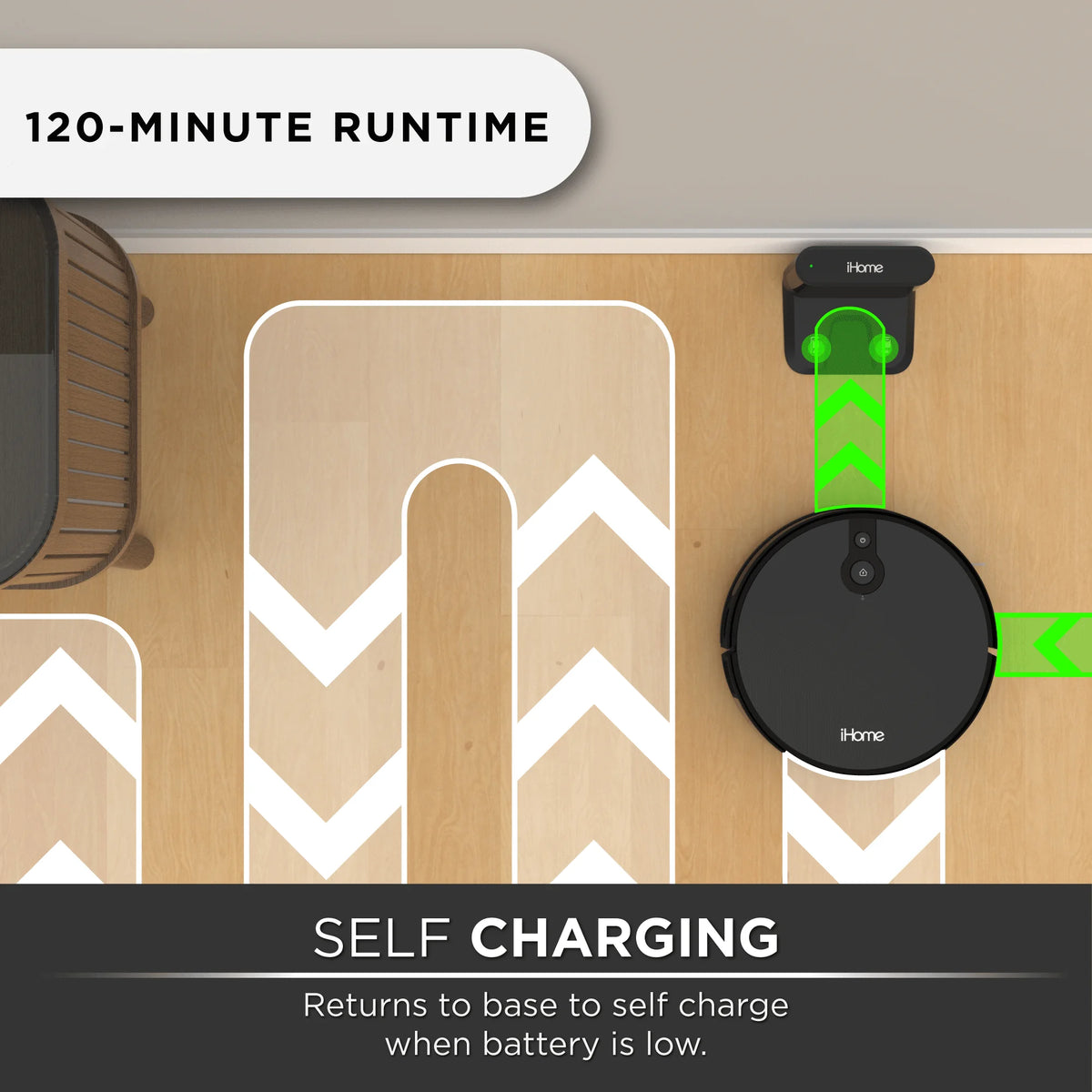 Robot Vacuum with Mapping Technology X805