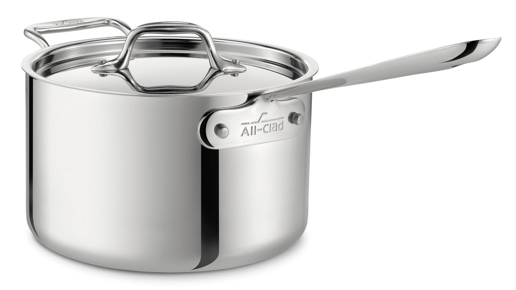 4 qt Stainless Steel Saucepan with Lid U899143