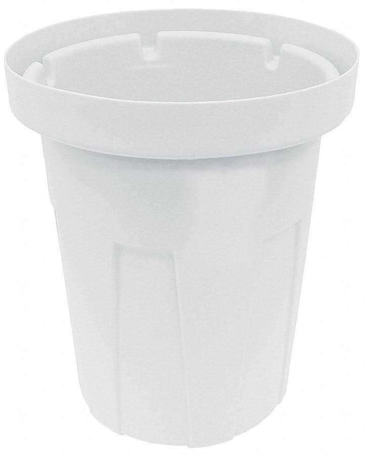 35 Gal Round Plastic Trash Can I589257