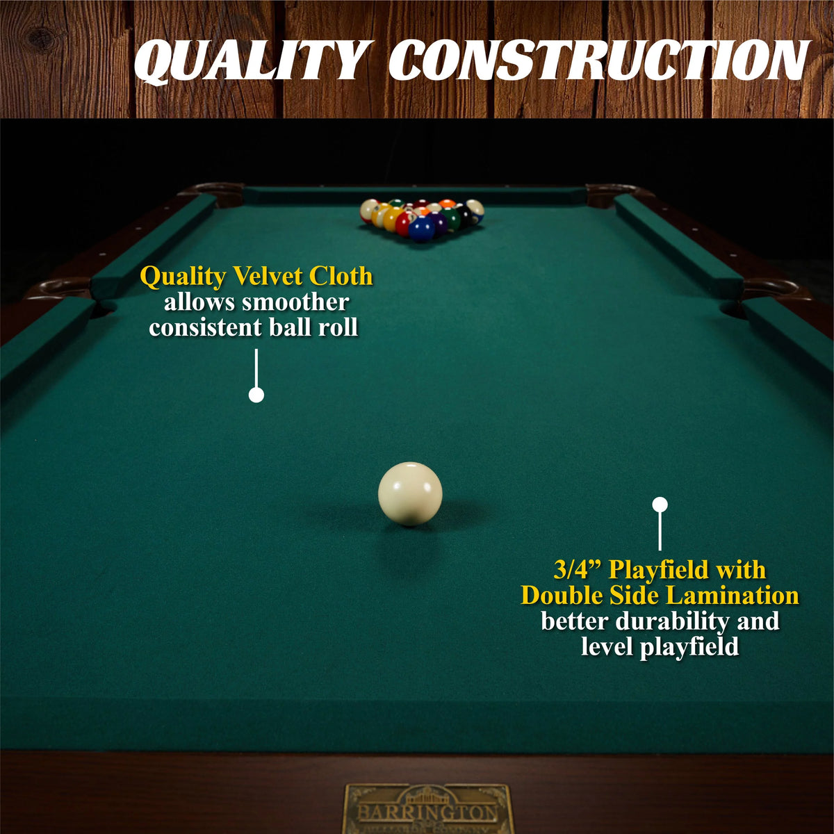 Burgundy Pool Table with Cue Rack and Dartboard Set I67912
