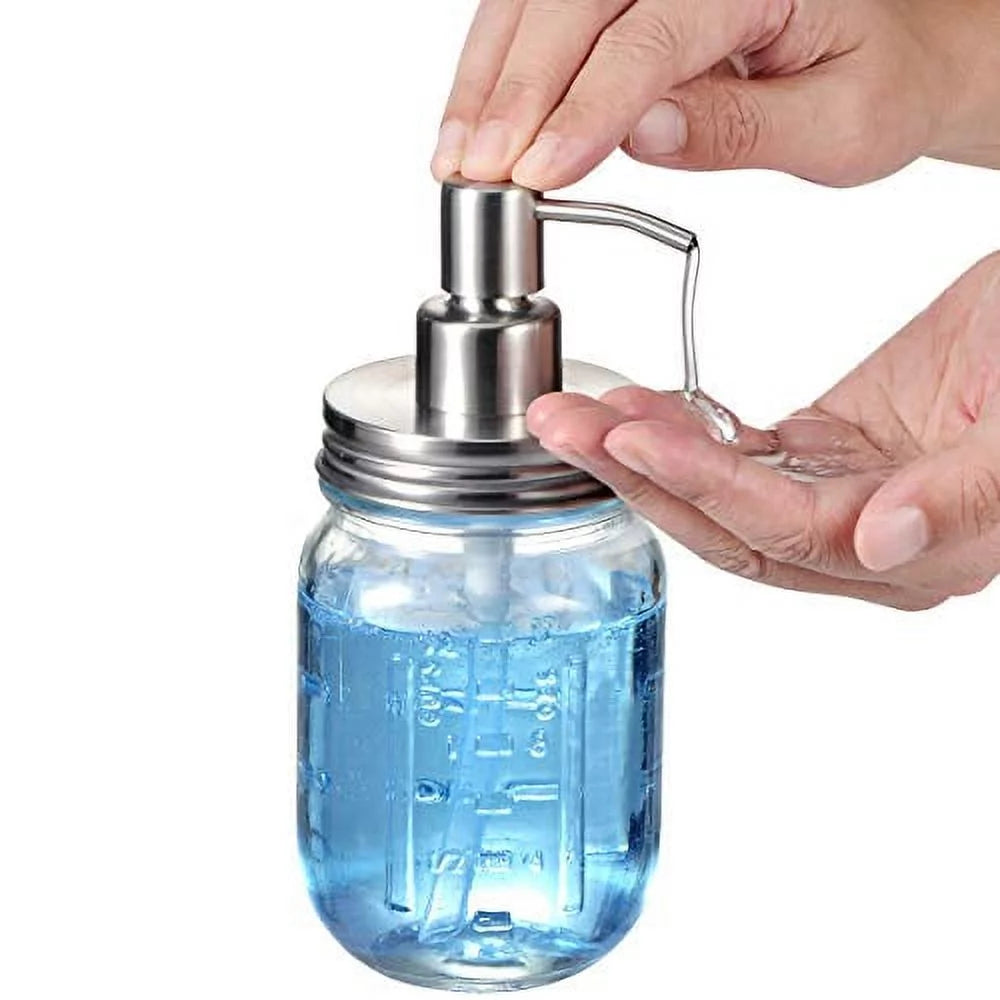 4 Pack Mason Jar Bathroom Accessories Set C4863