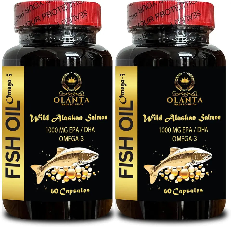 Wild-Caught Fish Oil Omega 3 120 Capsules L40037