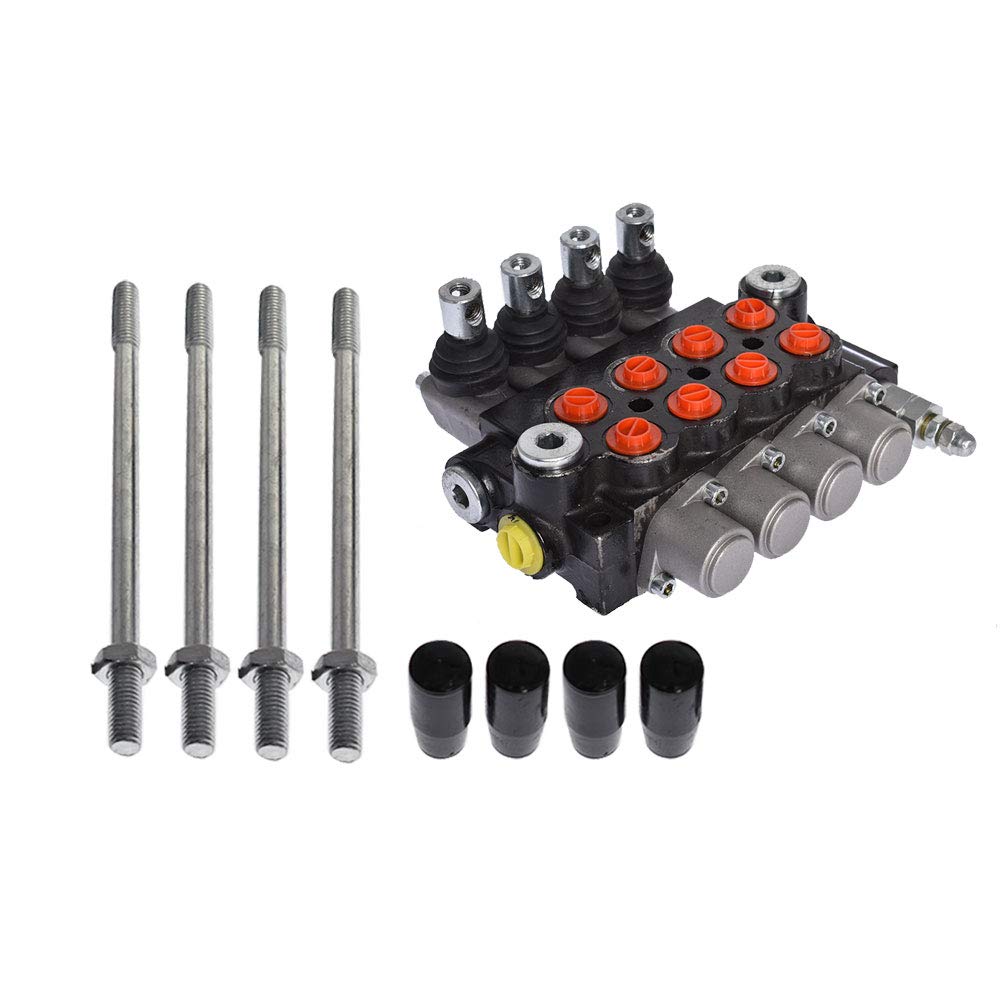 Hydraulic Directional Control Valve 2 Spool 13 GPM 3600 PSI C758