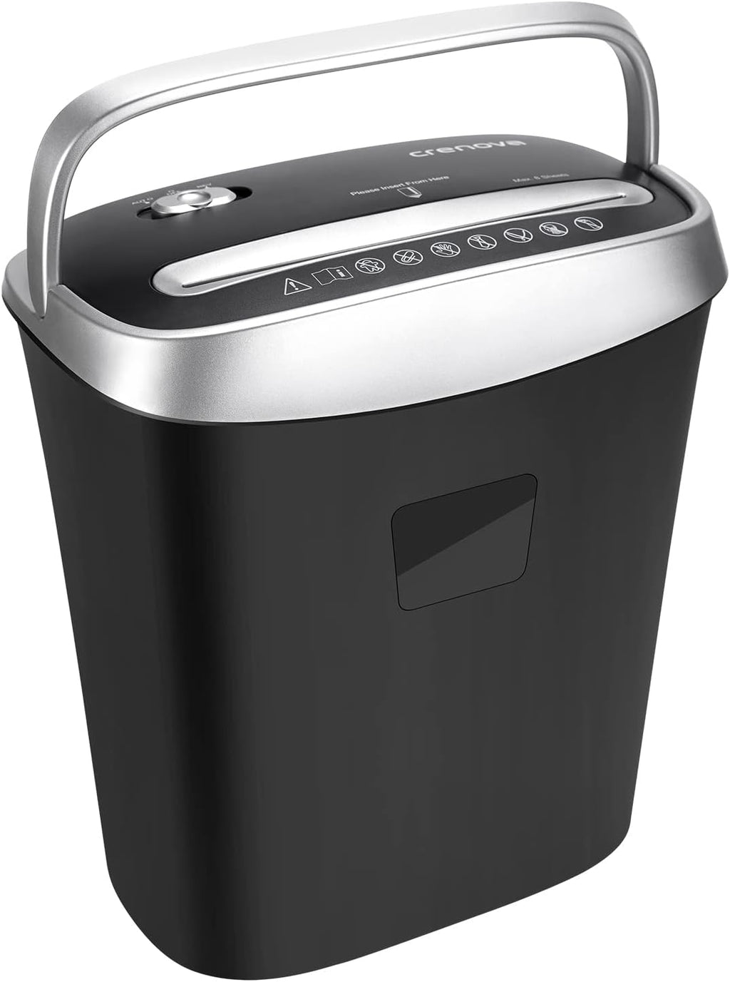 8-Sheet Cross-Cut Paper and Credit Card Shredder, 3.96 Gallon E349