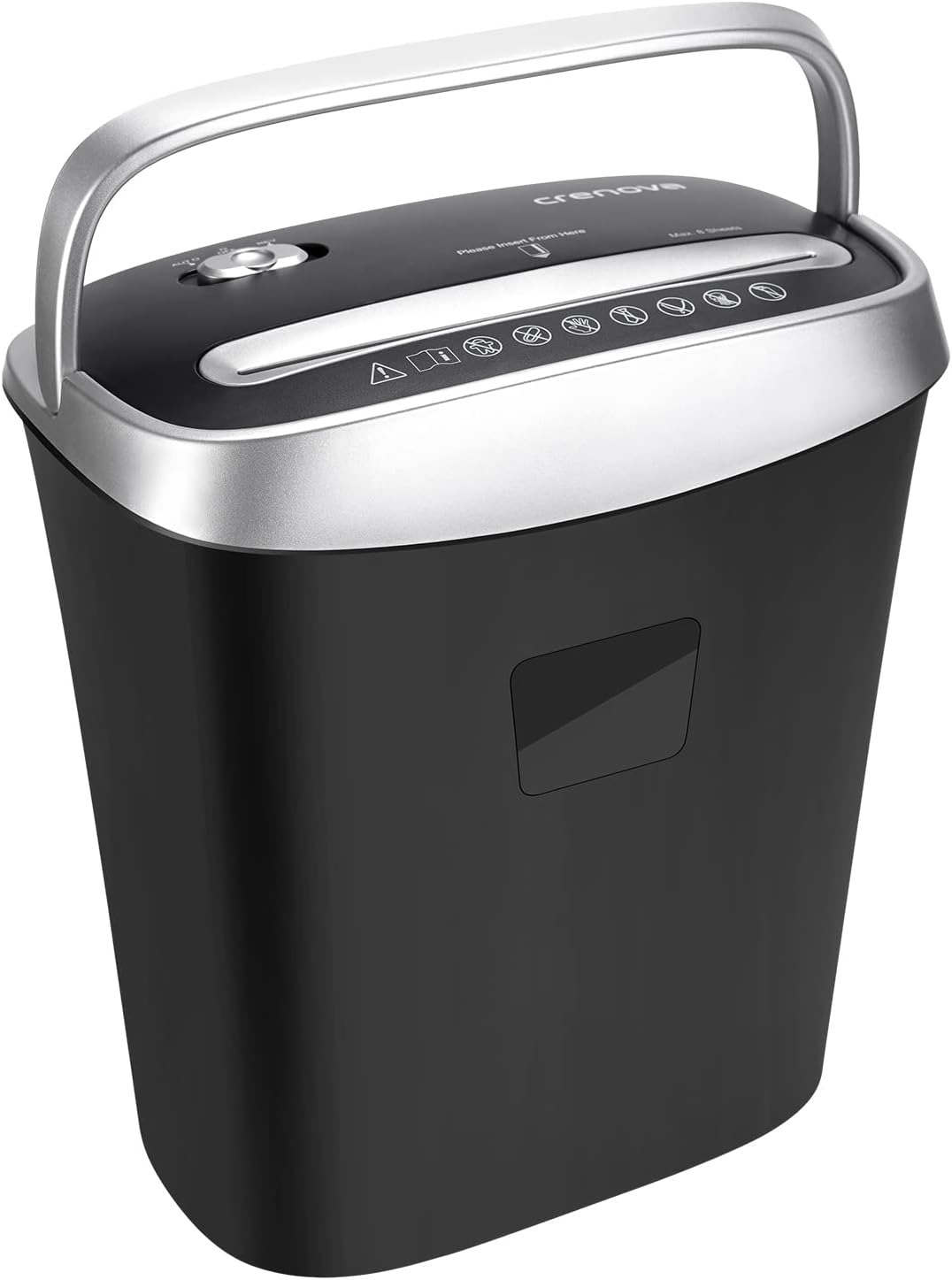 8-Sheet Cross-Cut Paper and Credit Card Shredder, 3.96 Gallon E349