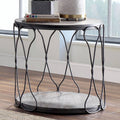 Gray End Table S7562