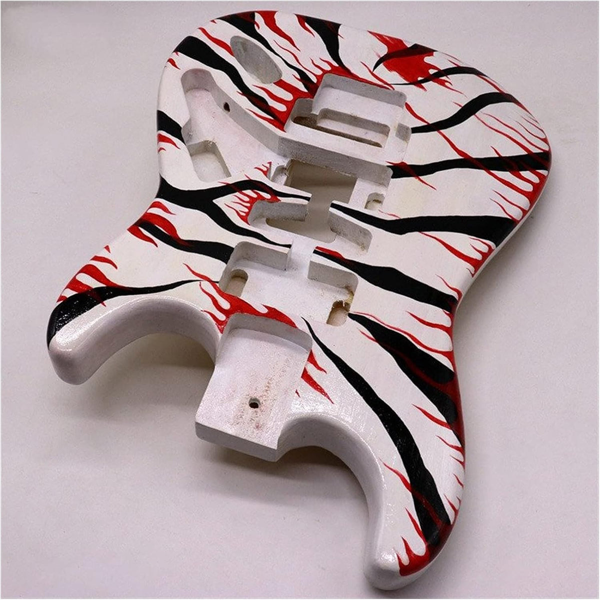 White Poplar Wood Electric Guitar Body Q806
