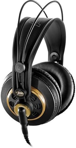 Semi-Open Stereo Headphones with Headphone Holder and Extension Cable L66343