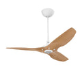 52 Ceiling Fan with Bamboo Blades and White Finish L230718