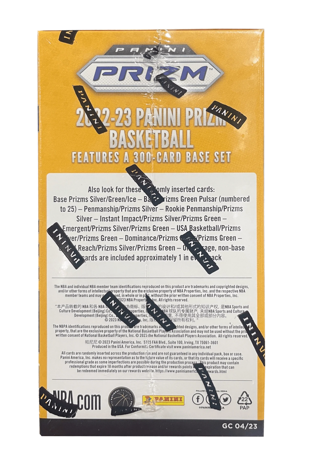 NBA Basketball Trading Cards Blaster Box Y160