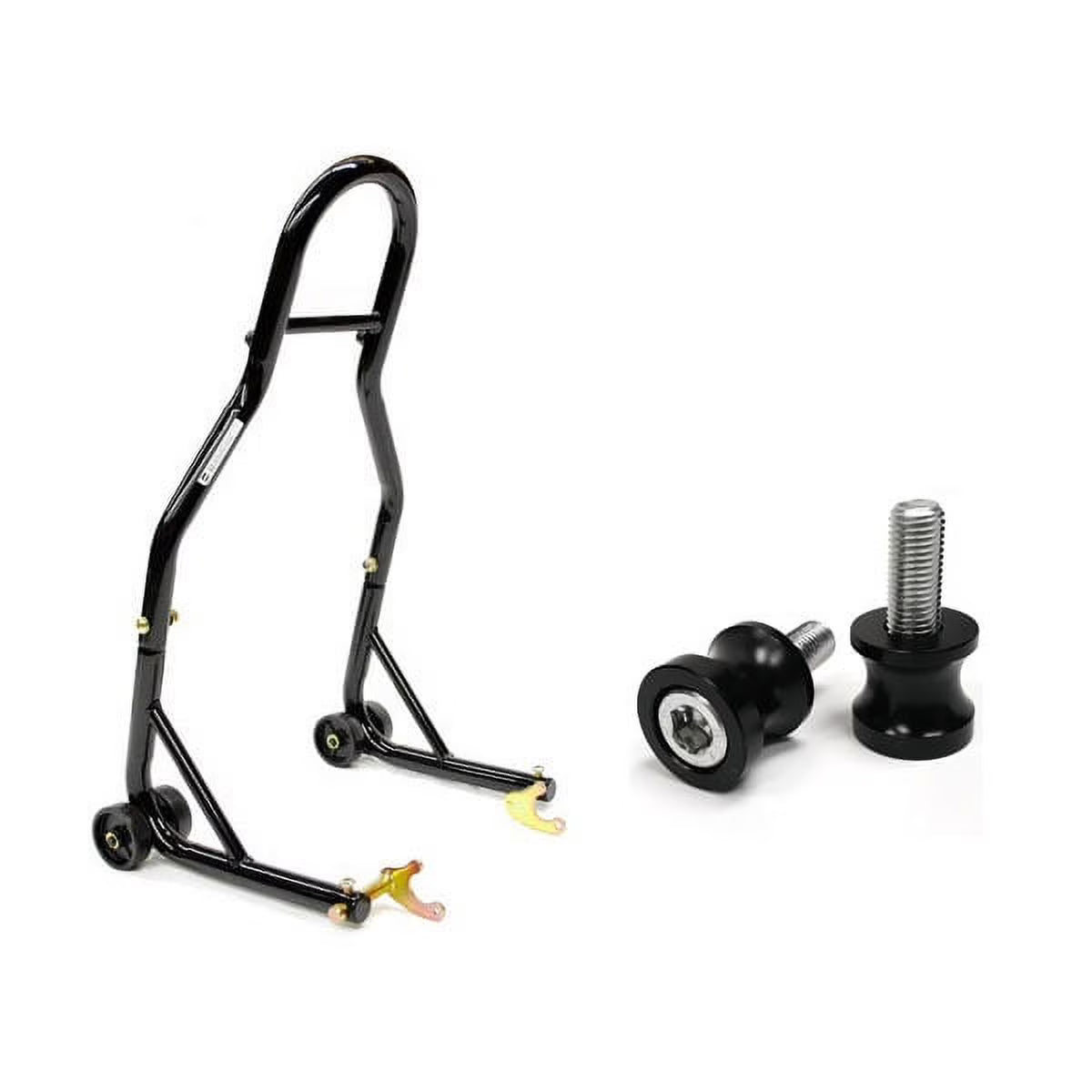 Motorcycle Rear Swingarm Lift Stand with Spools Z359