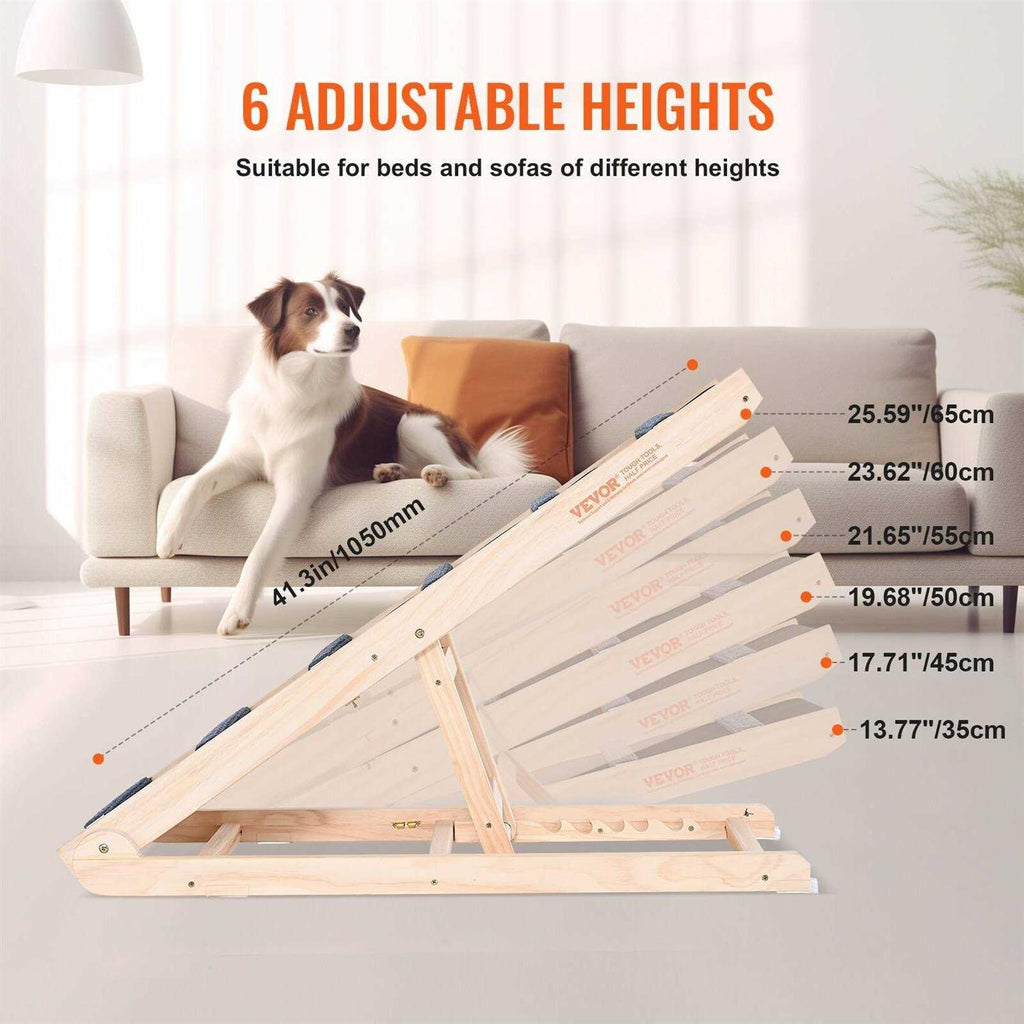 Folding Adjustable Dog Ramp C60223