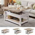 Lift Top Coffee Table Rustic Brown J244366