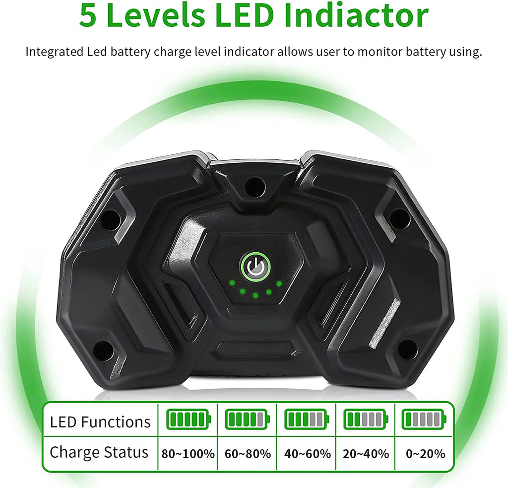 56V 5.0Ah Battery with Fuel Gauge W394