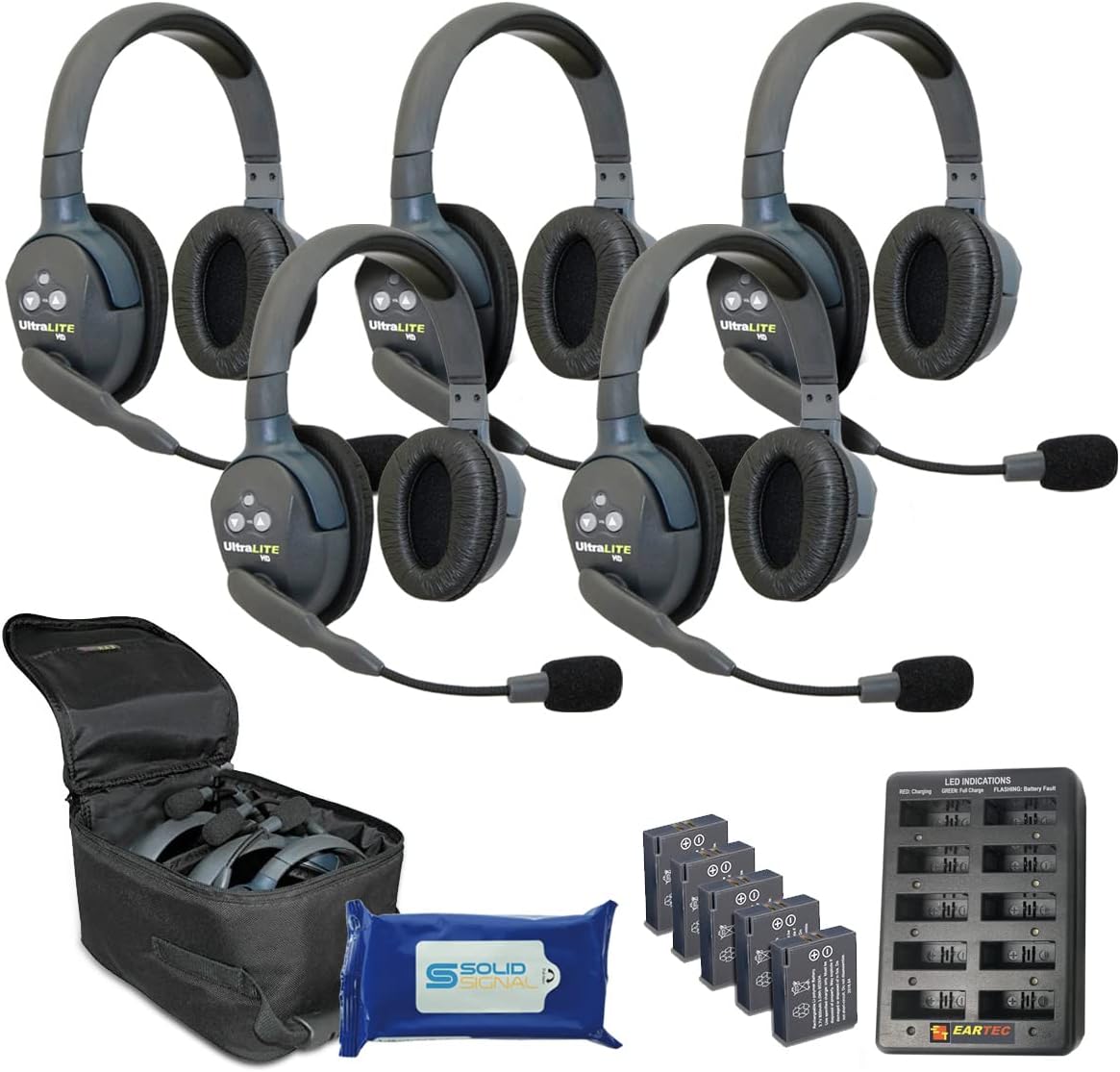 Full Duplex Wireless Headset Communication for 2 Users P5575