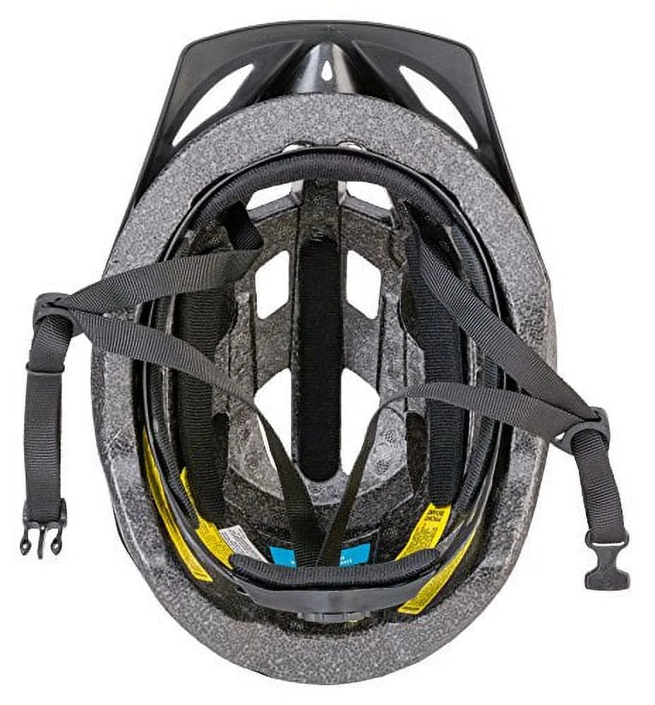 LED Lighted Bike Helmet with Reflective Design, Matte Black F711400