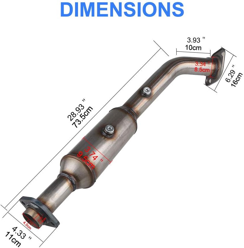 Catalytic Converter for Honda Element 2.4L L4 2003-2011 Direct-Fit Stainless Steel C730